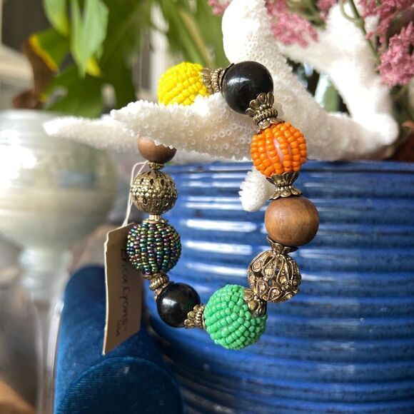 Chunky Retro Y2k Erica Lyons Fashion Bracelet $16ea / 3 for $25 - Picture 5 of 7